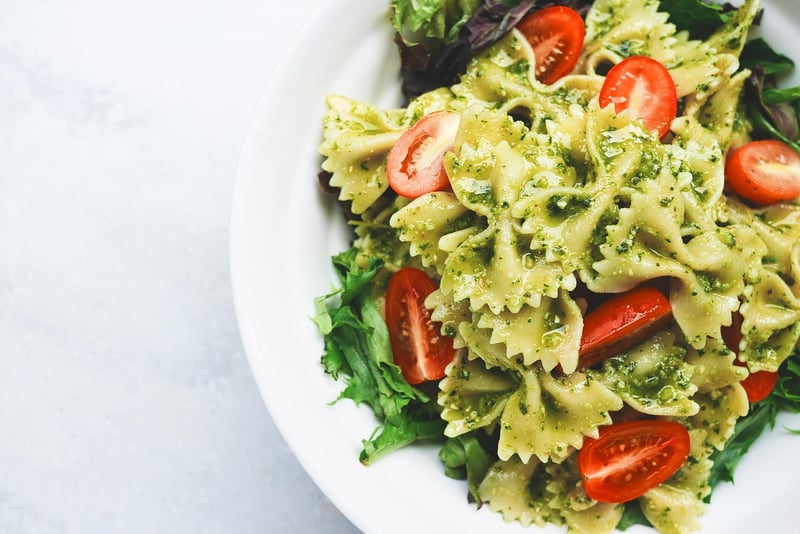 Sunflower Seed Pesto Pasta